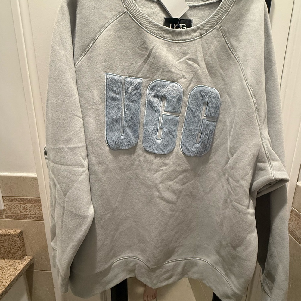 UGG Light Blue Women's Sweatshirt 2X NEW
